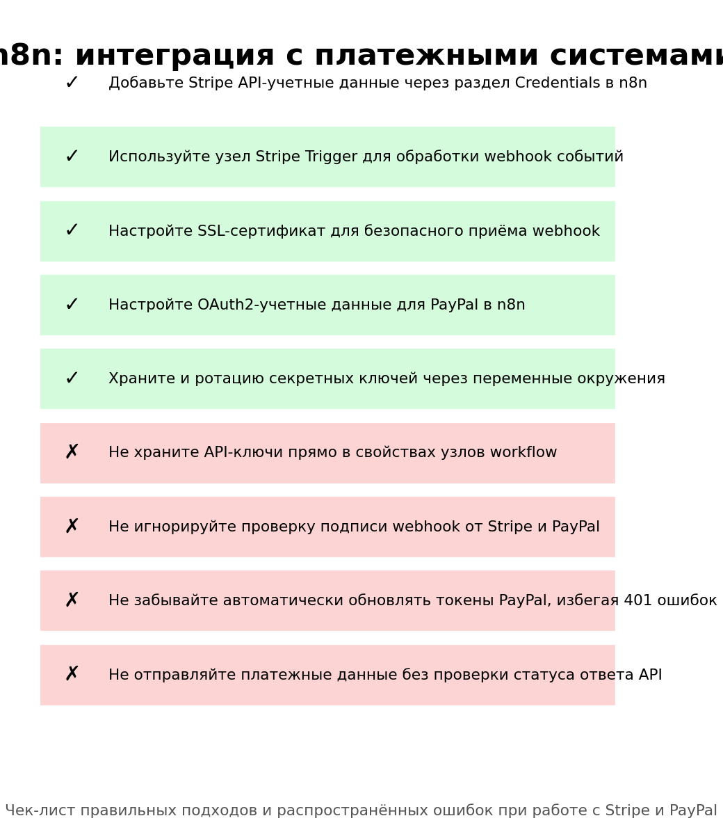 n8n: интеграция с платежными системами. Автор: Marina Pogodina