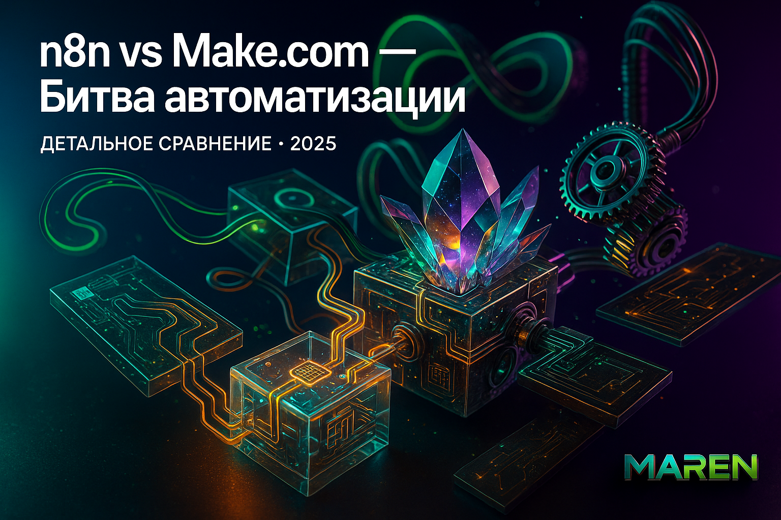 n8n vs Make.com: сравнение платформ для автоматизации в 2025 году