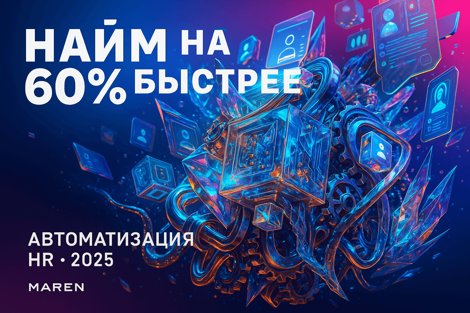 Автоматизация HR: сокращение времени найма на 60 процентов