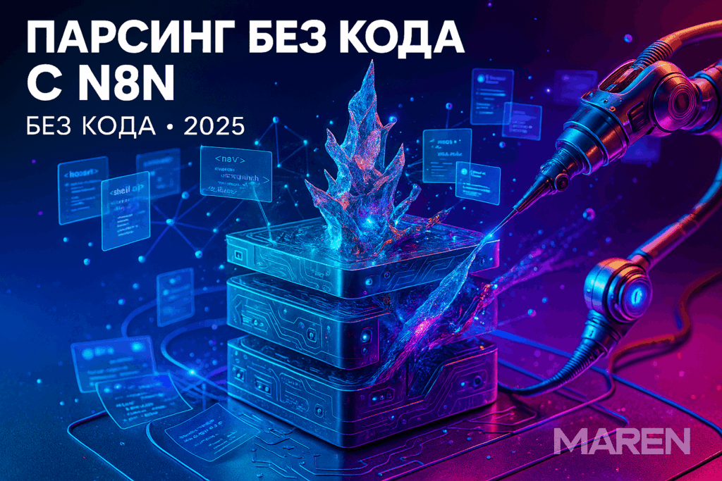 N8N для парсинга сайтов: автоматический сбор данных без кода