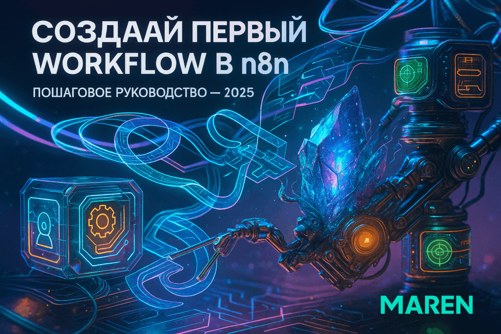 Первые шаги в n8n: настройка автоматизации с нуля