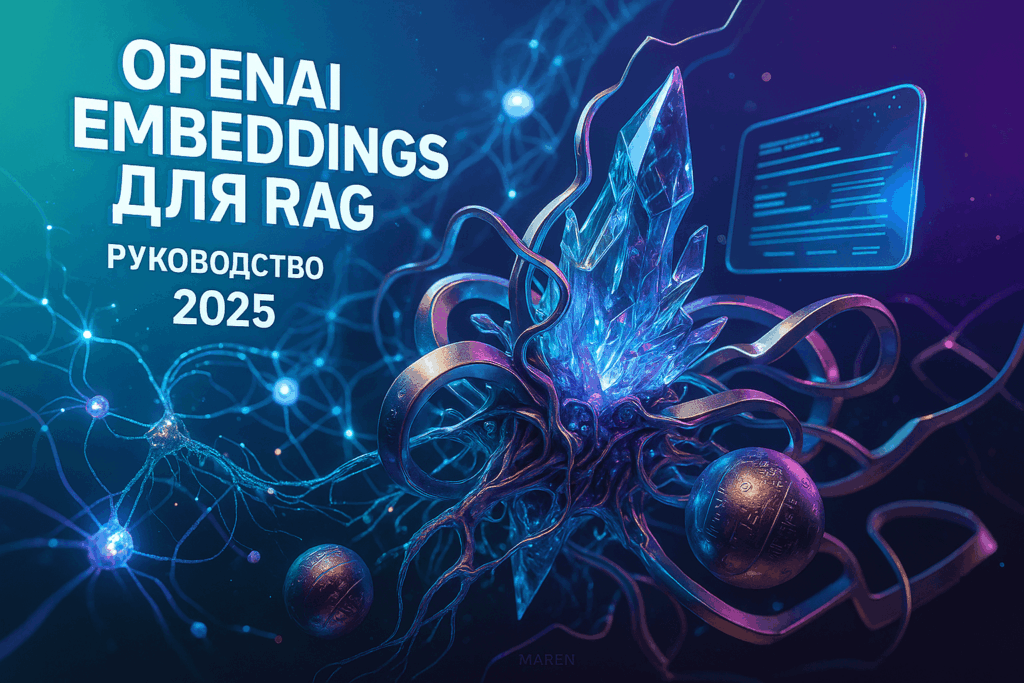 OpenAI Embeddings: как использовать векторные представления для RAG