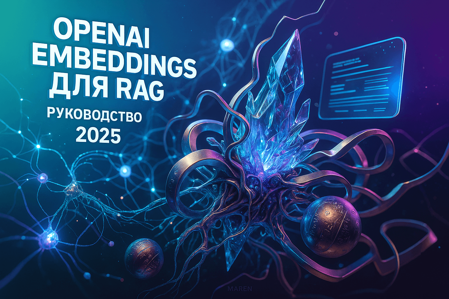 OpenAI Embeddings: как использовать векторные представления для RAG