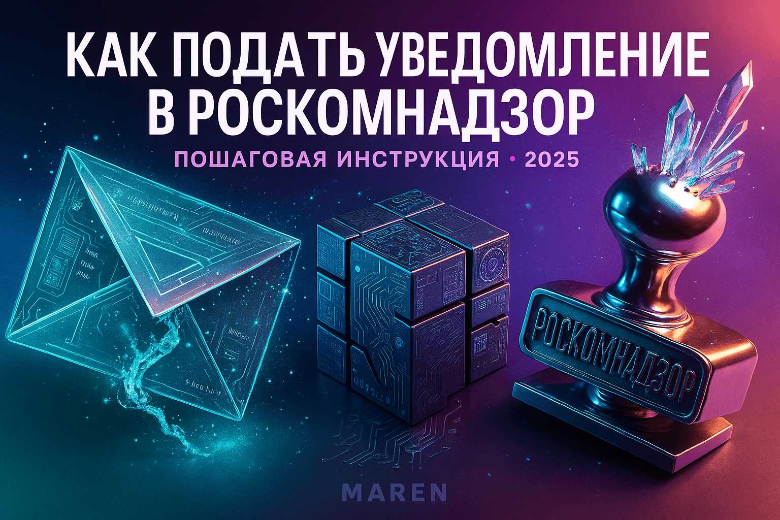Уведомление в Роскомнадзор: пошаговая инструкция по подаче