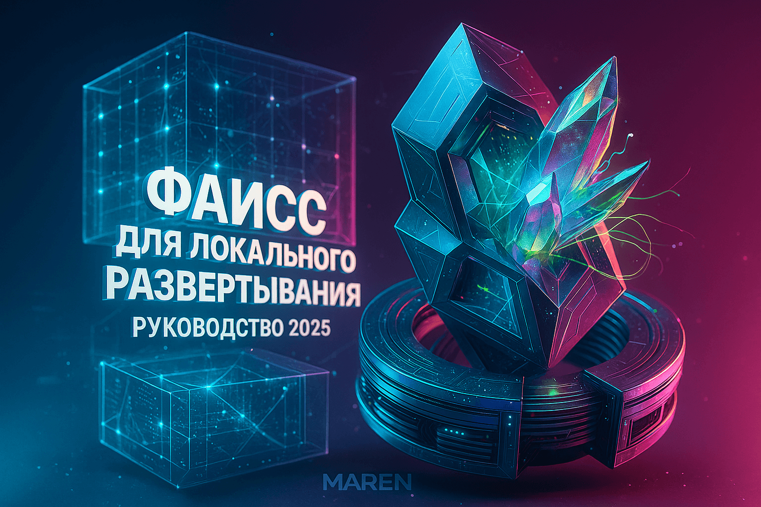 FAISS: локальное развертывание векторной базы данных