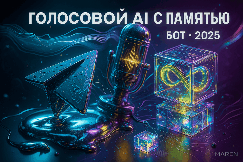 Голосовой телеграм-бот с памятью: новый уровень распознавания речи