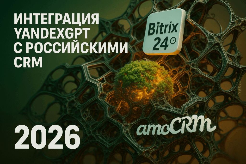 Интеграция YandexGPT с Битрикс24 и amoCRM: 3 шага к успеху