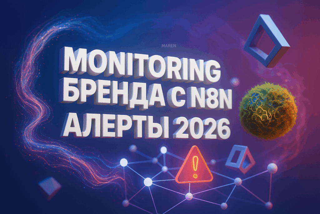 N8N для мониторинга упоминаний: настройка алертов за 5 шагов