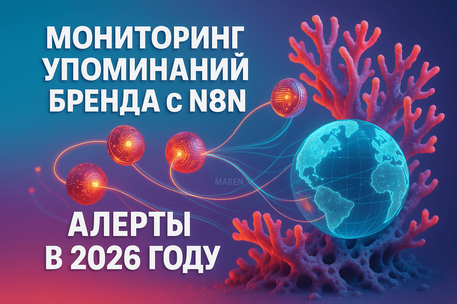N8N для мониторинга упоминаний: настройка алертов за 5 шагов