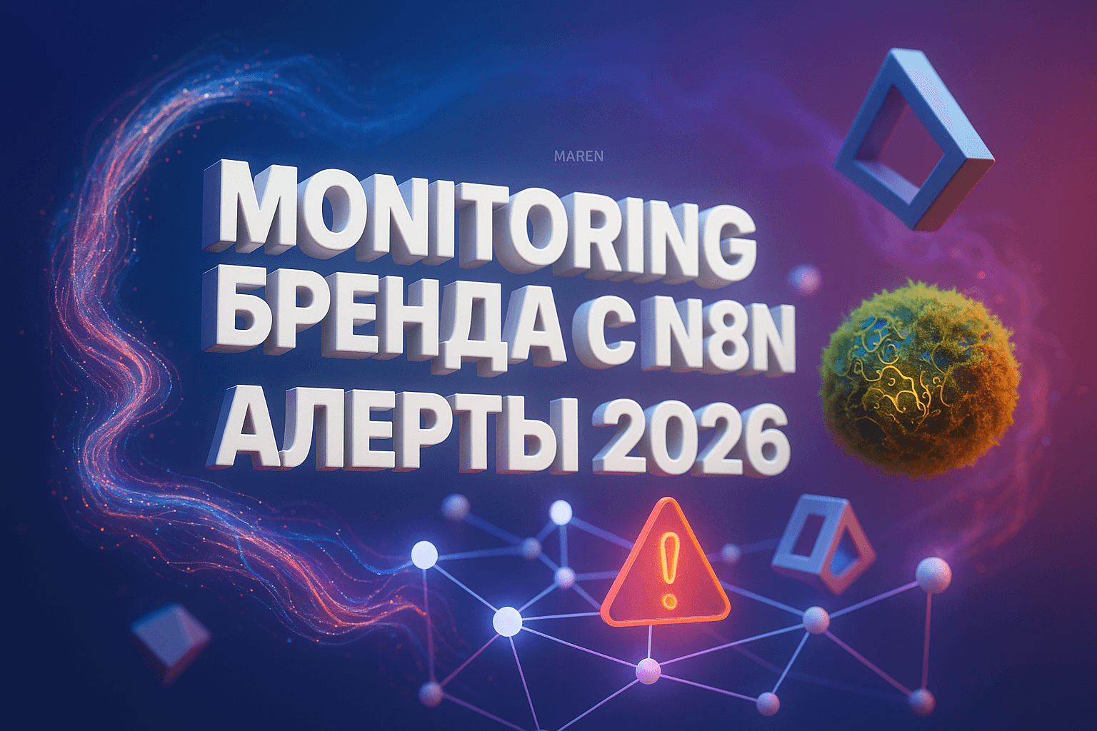 N8N для мониторинга упоминаний: настройка алертов за 5 шагов