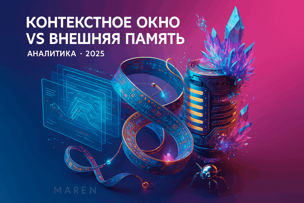 Оптимизация AI: контекстное окно против внешней памяти