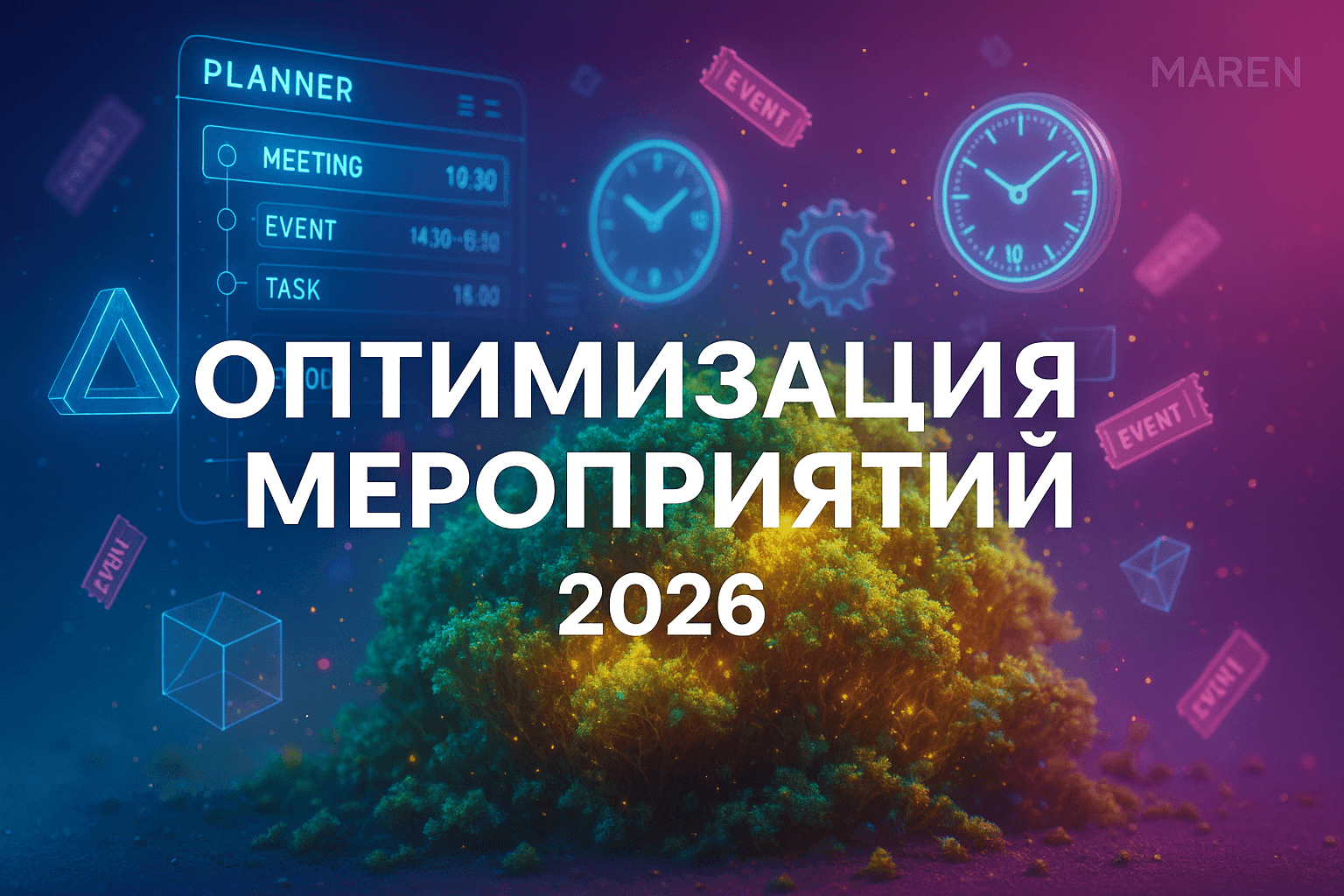 Оптимизация мероприятий: как эффективно планировать события