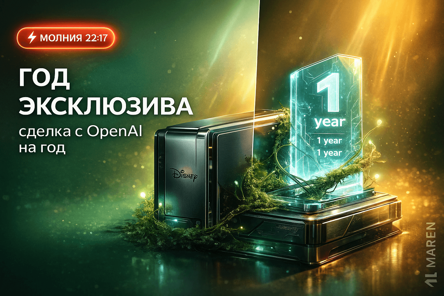 AI-партнерство Disney и OpenAI: что изменится через год