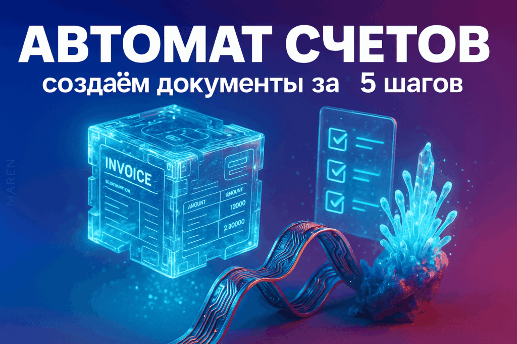 Автоматизация счетов с Make.com: создаём документы за 5 шагов