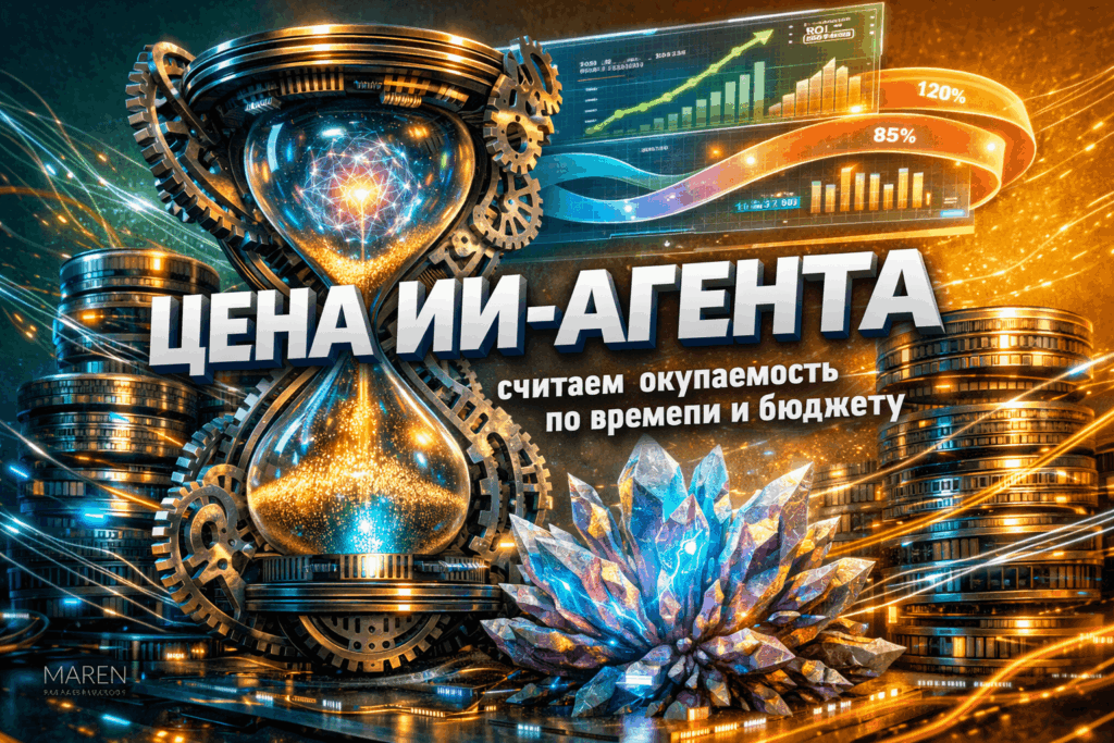 Цена ИИ-агента: считаем окупаемость по времени и бюджету
