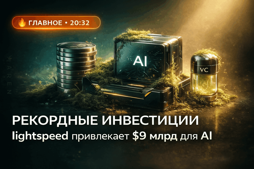 Инвестиции в AI: рекордный раунд Lightspeed для роста стартапов