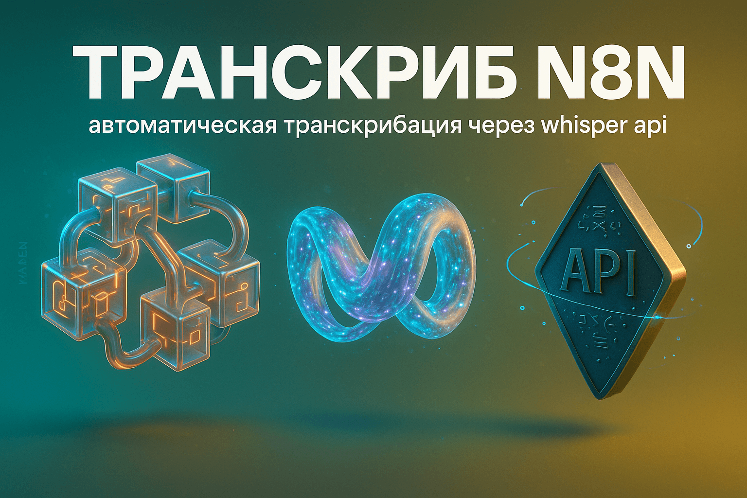 N8N для автоматической транскрибации аудио через Whisper API