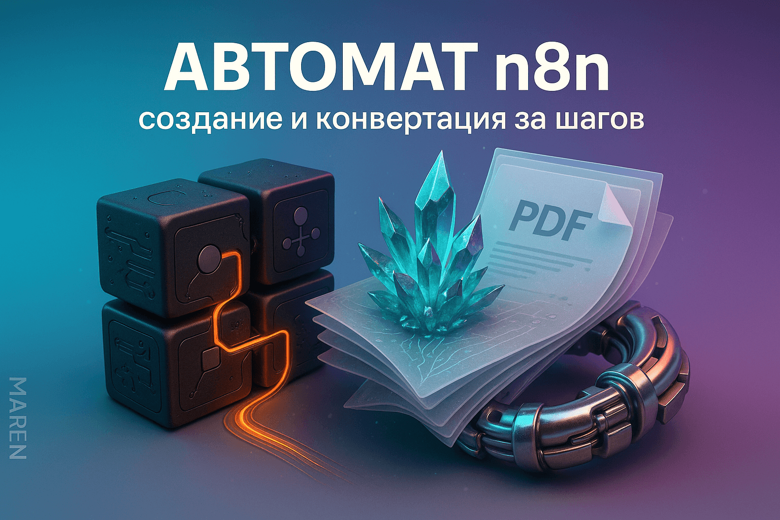 N8N для автоматизации PDF: создание и конвертация за 5 шагов