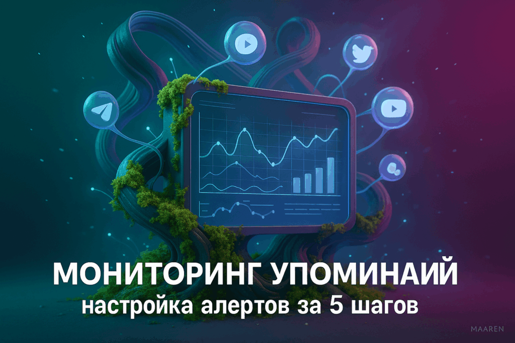 N8N для мониторинга упоминаний: настройка алертов за 5 шагов
