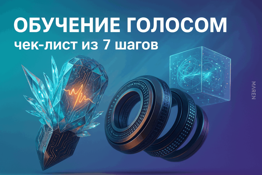 Обучение AI-ассистента голосом: чек-лист из 7 шагов