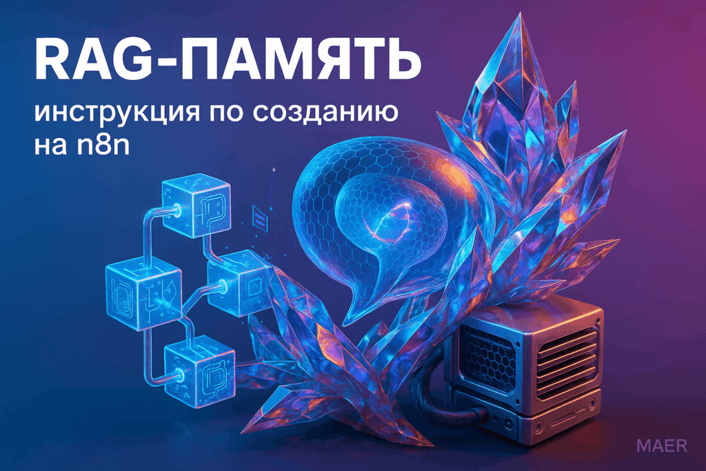 Telegram-бот с RAG-памятью на n8n: инструкция по созданию