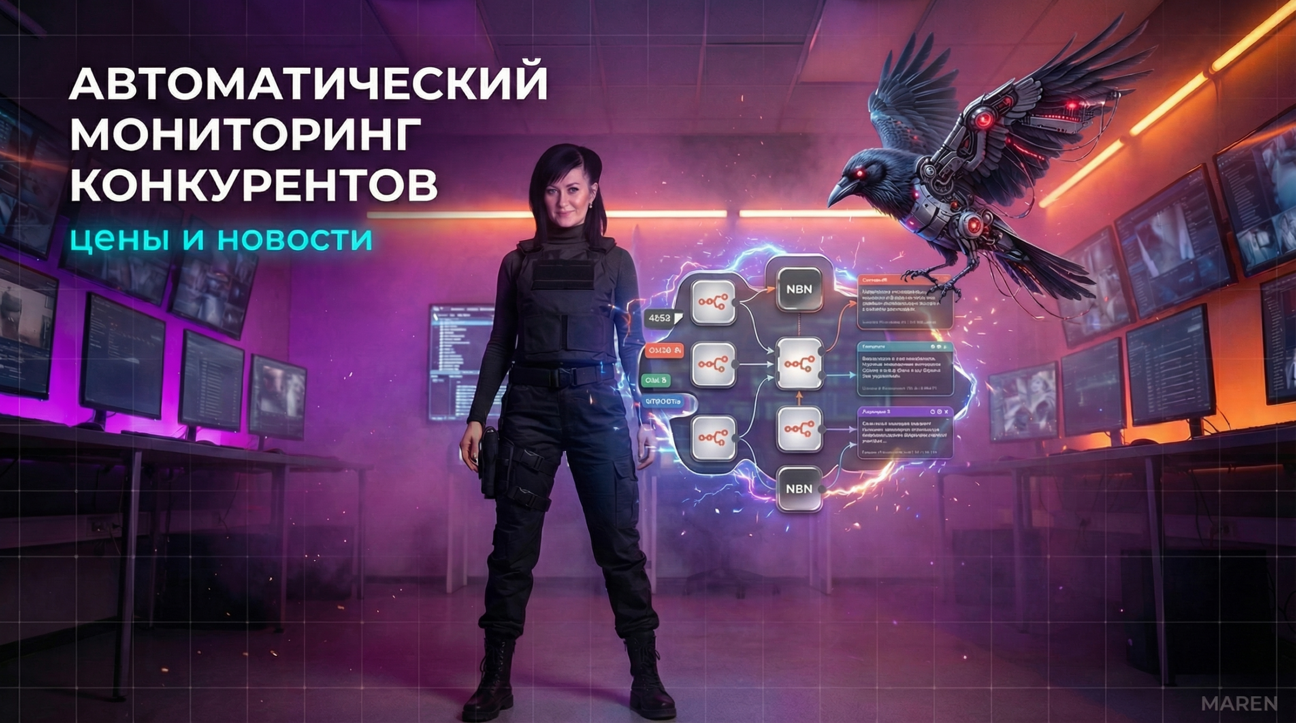 N8N мониторинг конкурентов: автоматизация цен и новостей