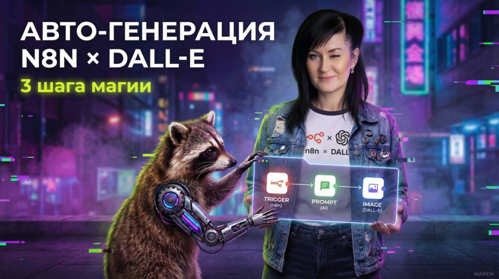 N8N DALL-E: генерация изображений автоматически в 3 шага