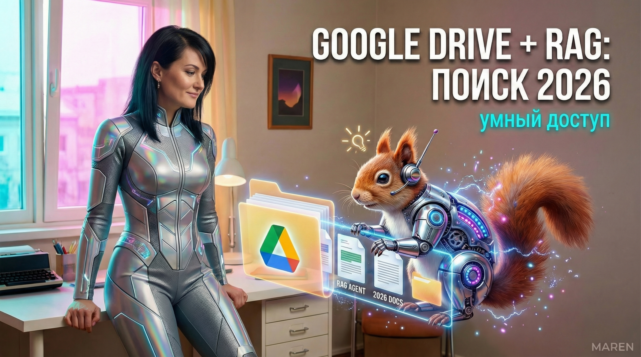 Интеграция Google Drive с RAG-агентом: поиск документов в 2026