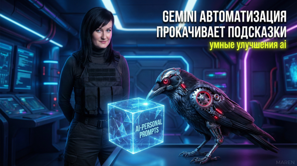 AI автоматизация: как Gemini усиливает персональные подсказки