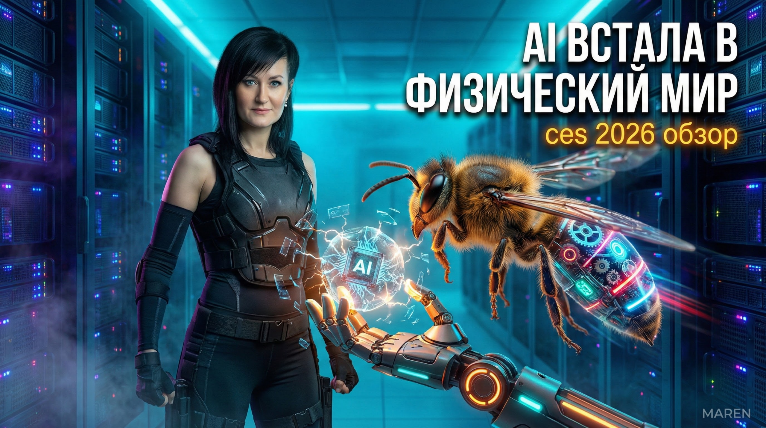 AI и физический мир: главное с CES 2026