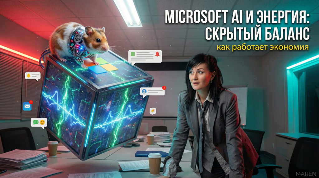 AI-инфраструктура Microsoft: как компания снижает энергопотребление
