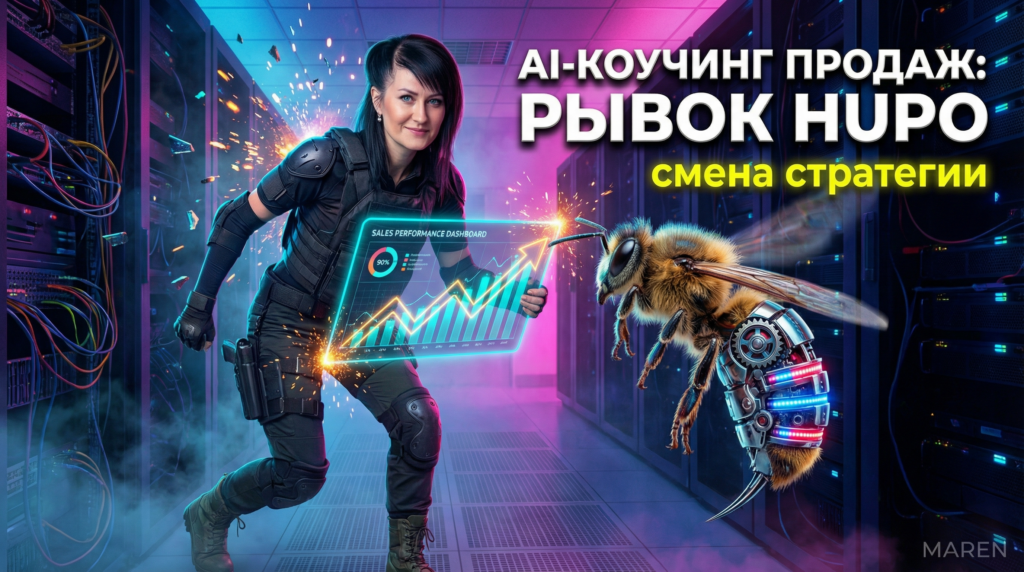 AI коучинг продаж: рост Hupo после смены стратегии