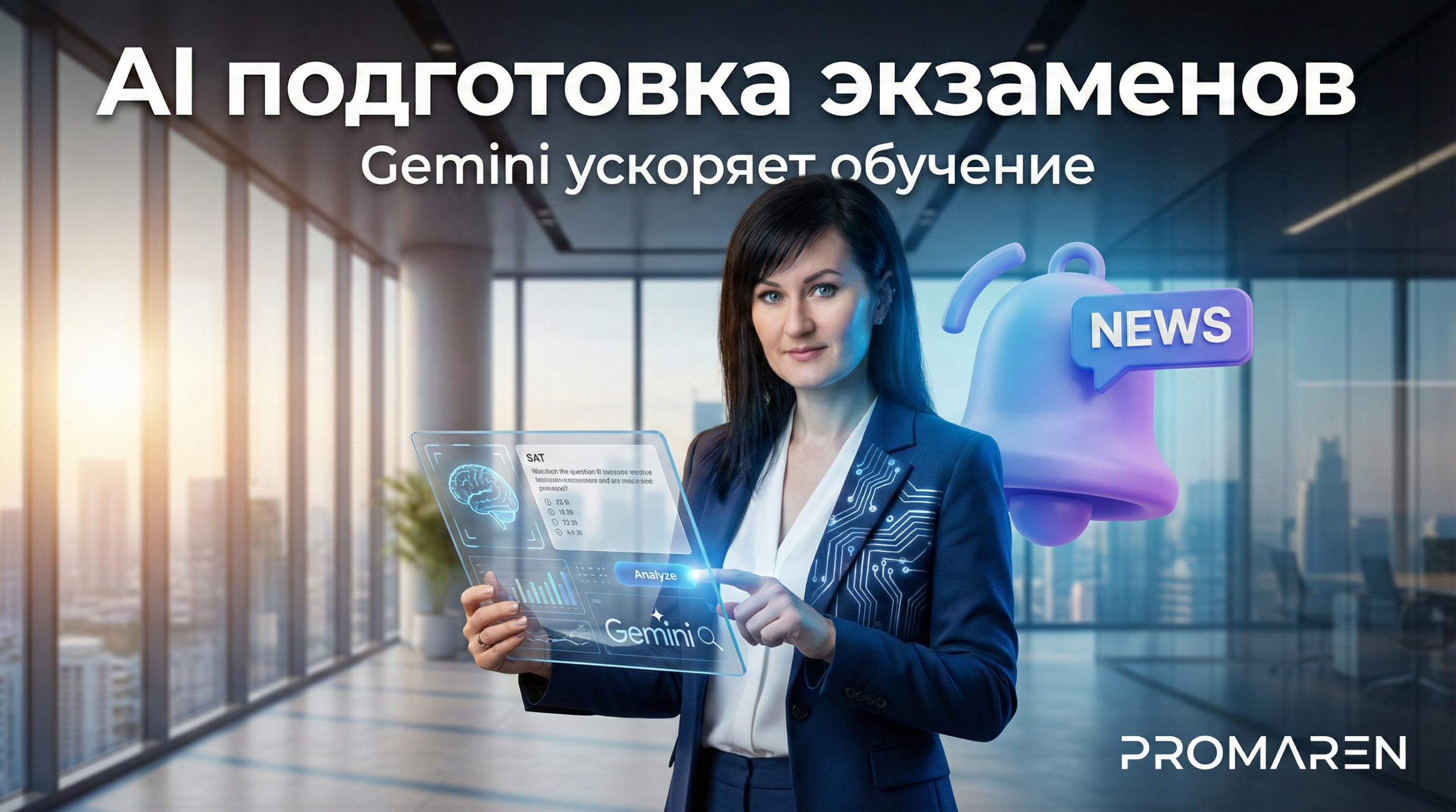 AI подготовка экзаменов: как Gemini упрощает тренировки SAT