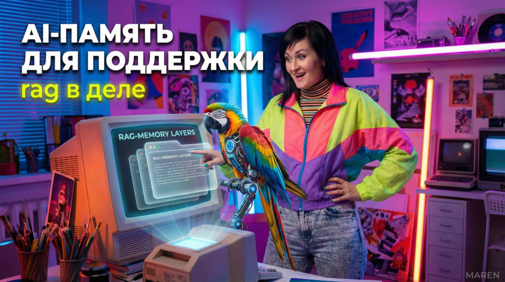 AI-помощник для службы поддержки: создание с RAG-памятью