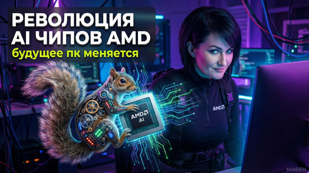 AI процессоры AMD: что меняют новые чипы для ПК