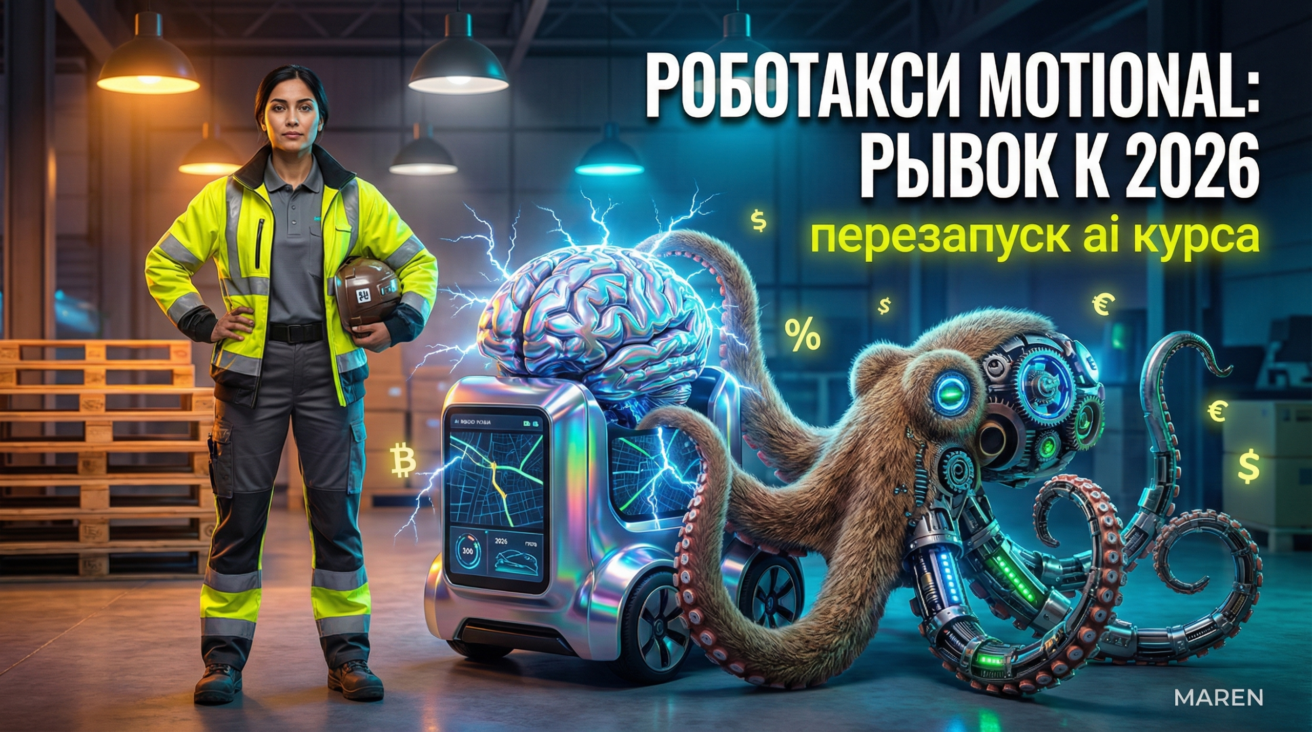 AI роботакси: перезапуск Motional и курс на 2026 год