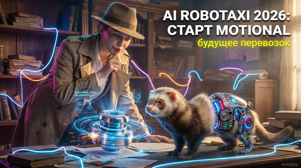 AI роботакси: запуск Motional в 2026 году
