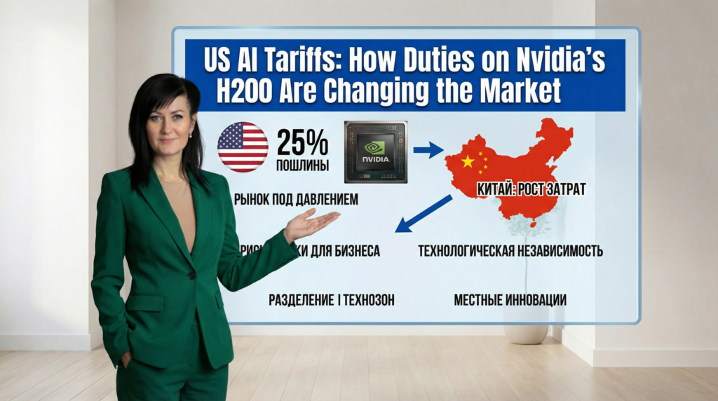AI‑тарифы США: как пошлины на H200 Nvidia меняют рынок