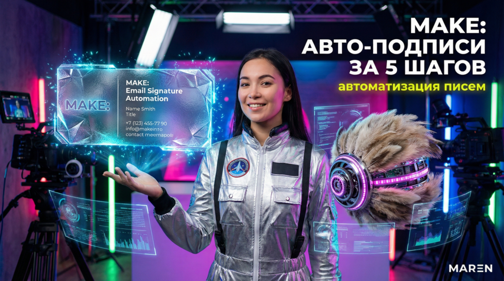 Автоматизация email-подписей в Make: 5 шагов настройки