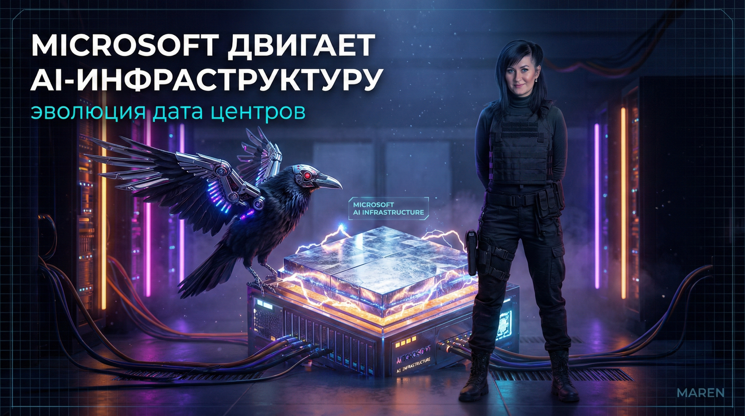 Центры обработки данных: как Microsoft развивает AI инфраструктуру