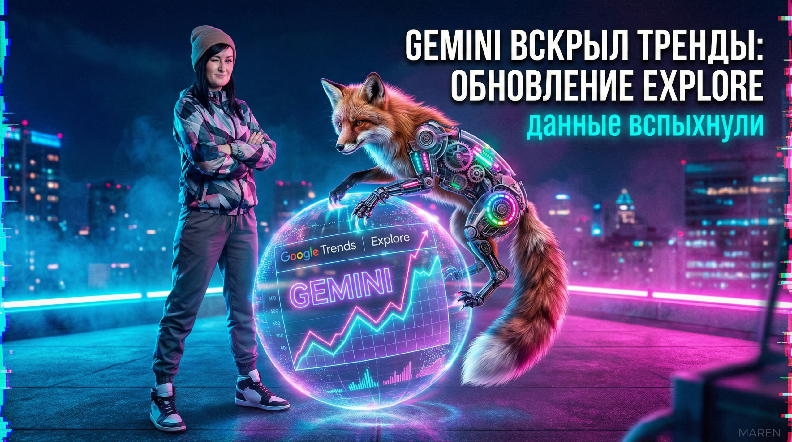 Gemini анализ трендов: как обновился Google Trends Explore