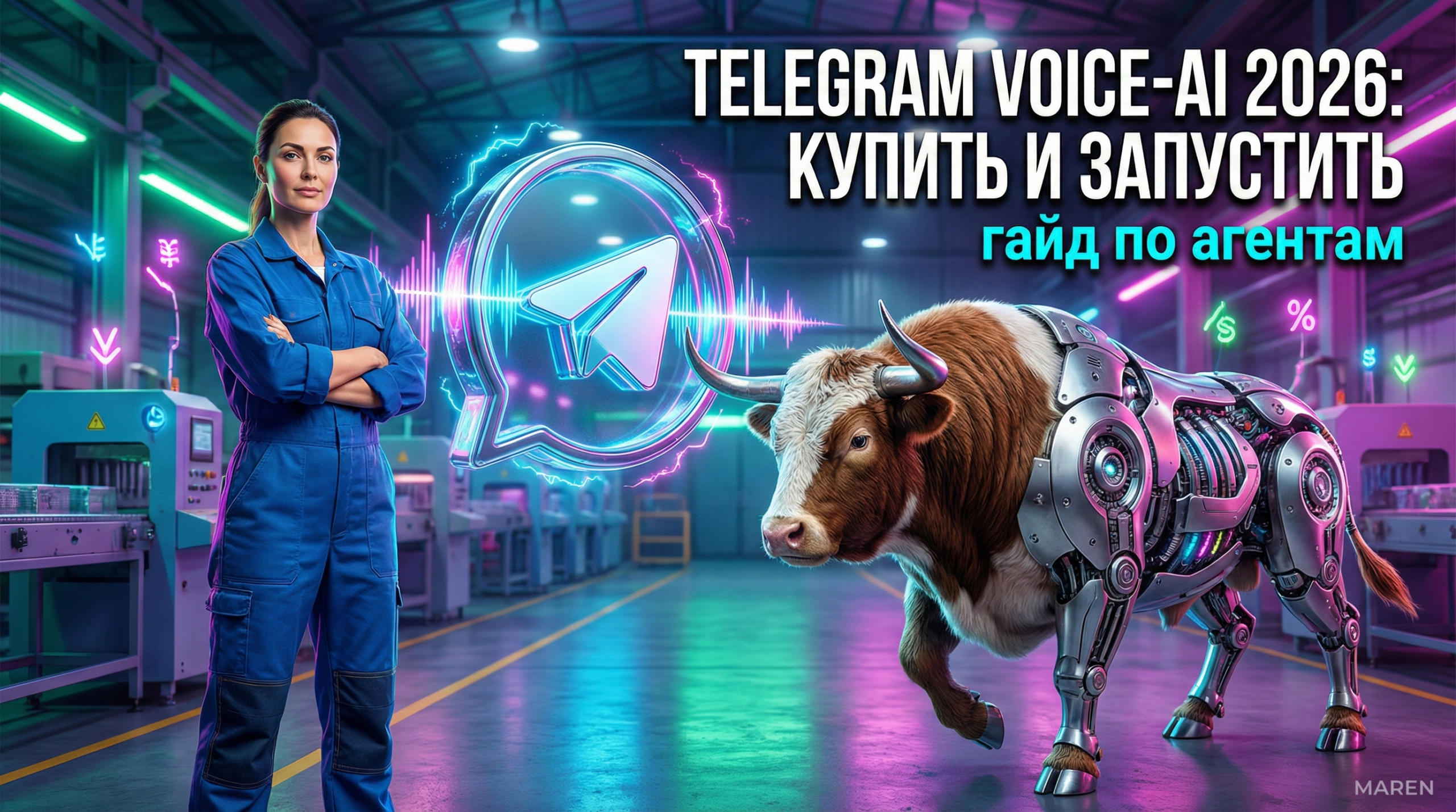 Голосовой AI-агент для Telegram: как купить и использовать в 2026