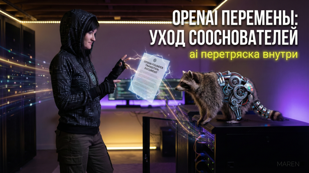 Кадровые изменения AI — переход сооснователей в OpenAI