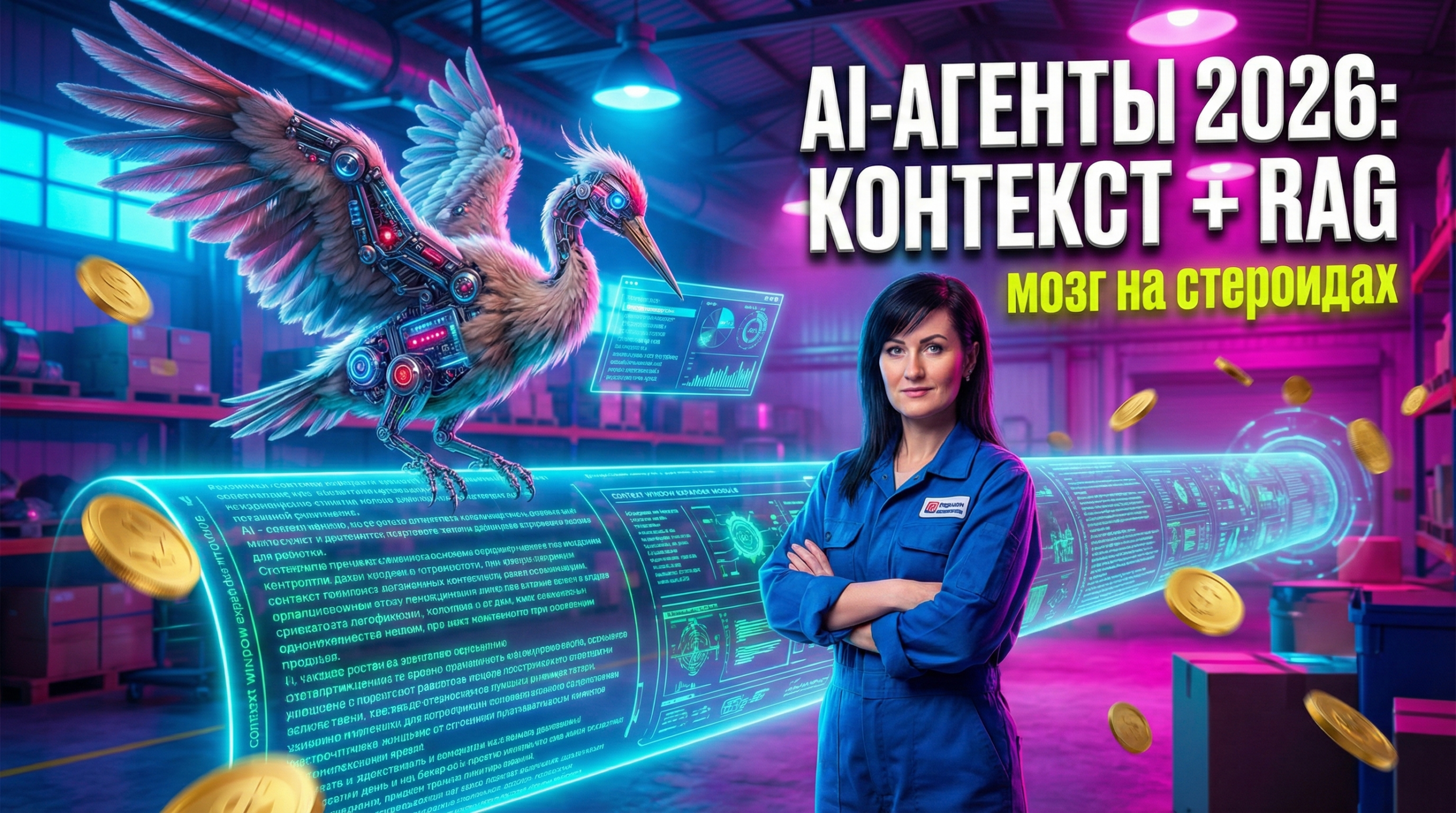 Контекстное окно и RAG-память: оптимизация AI-агентов в 2026