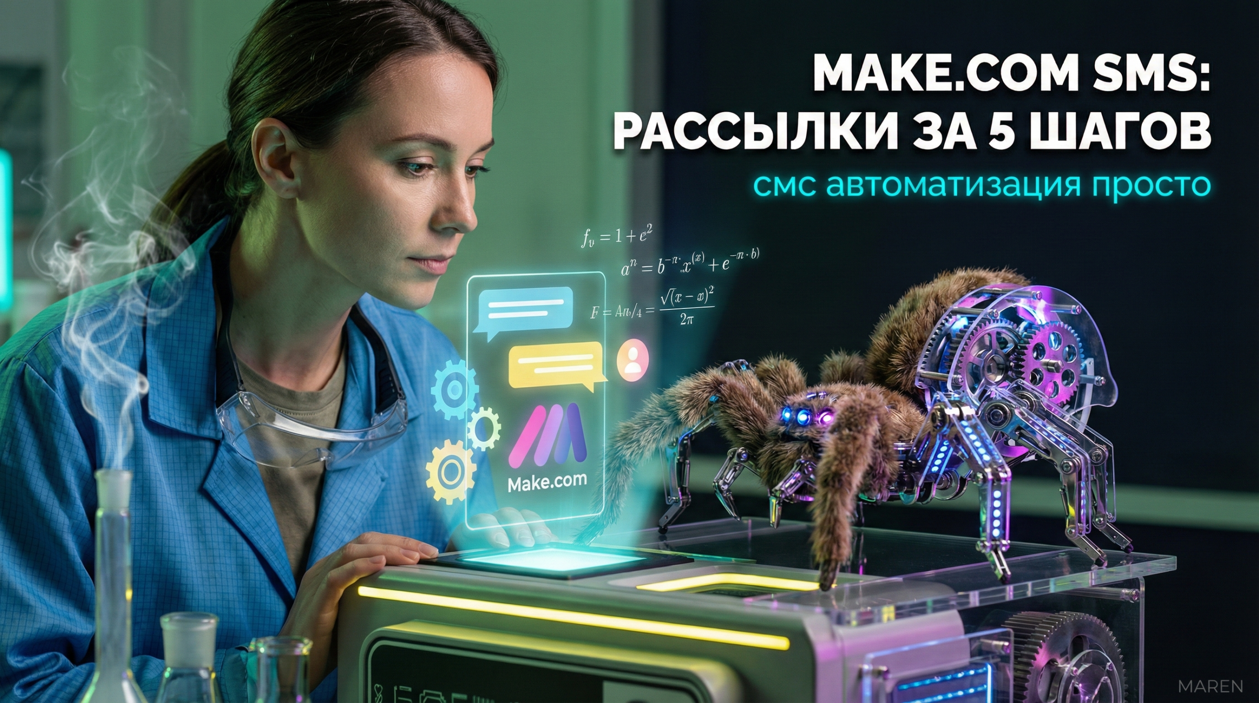 Make.com интеграция СМС: рассылки и уведомления в 5 шагах