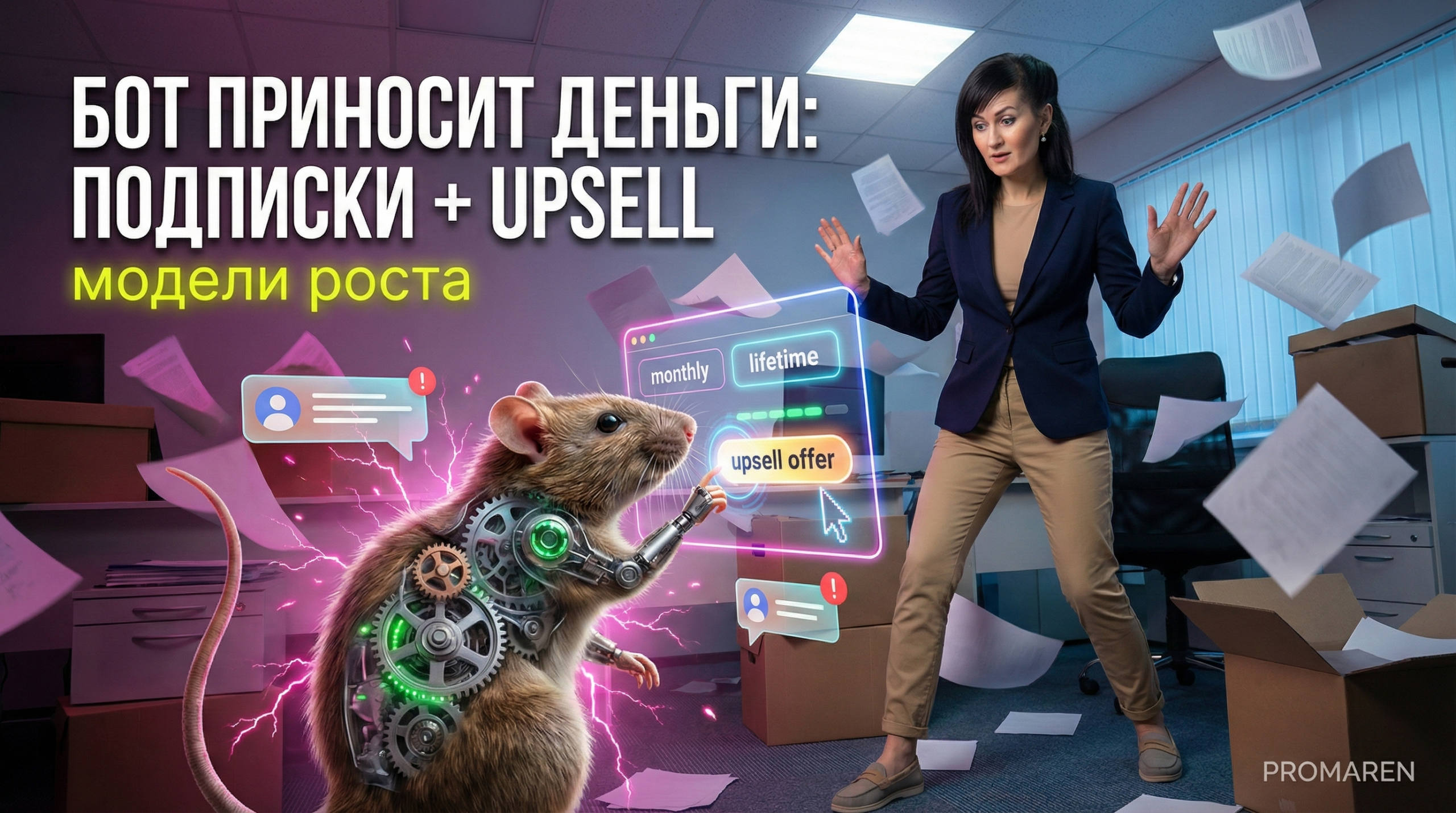 Монетизация бота: практичные сценарии подписки и апселлов