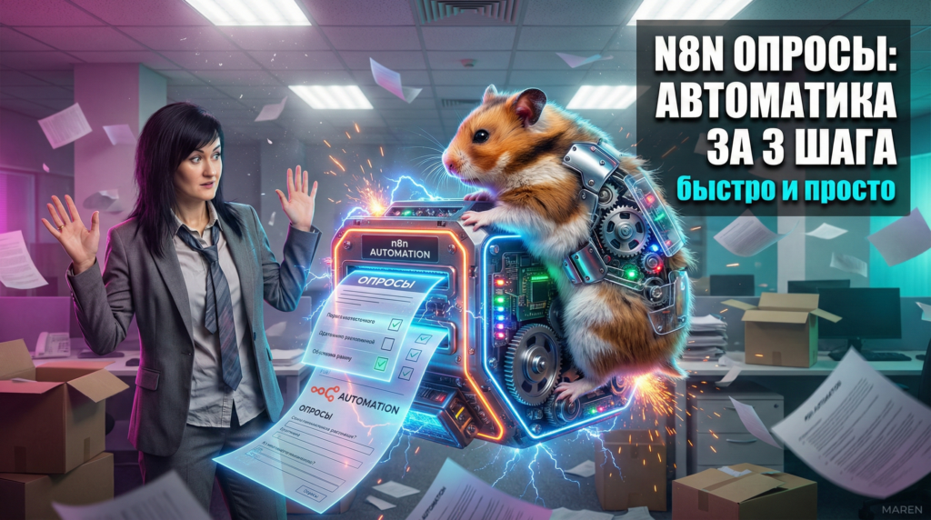 N8N опрос: автоматизация создания анкет за 3 шага
