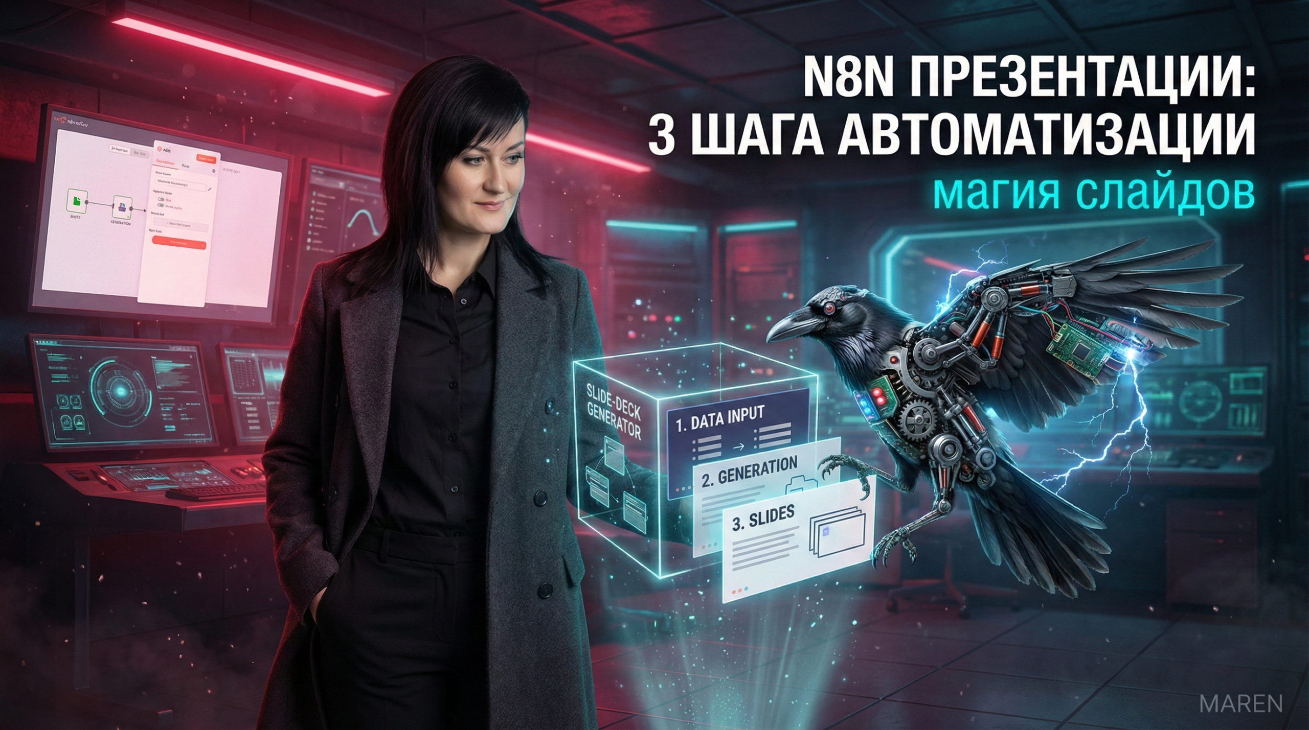 N8N презентации: автоматизация создания слайдов за 3 шага