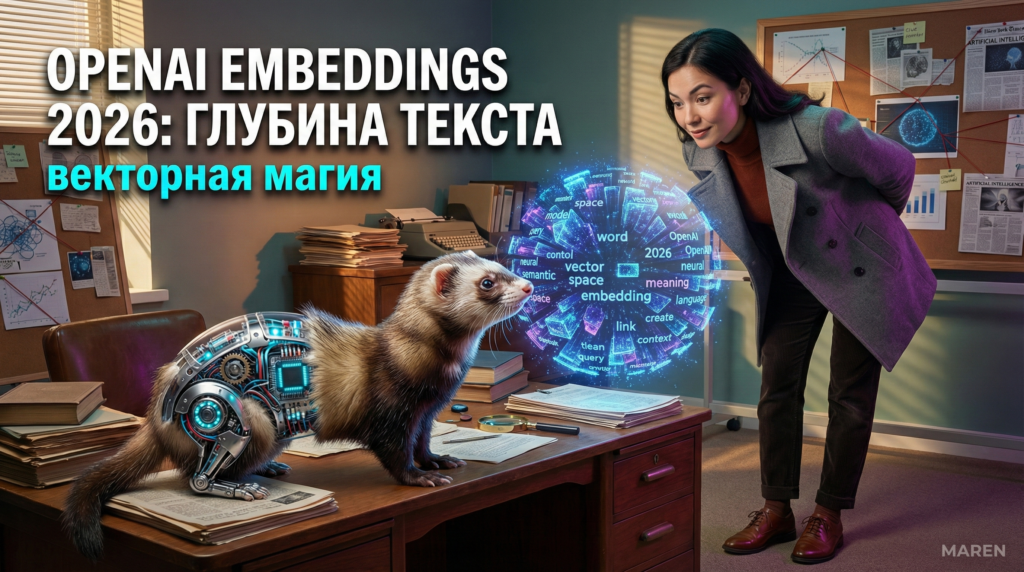 OpenAI Embeddings: создание векторных представлений текста в 2026