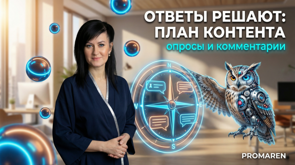 Опросы и комментарии: создаём контент-план на основе ответов